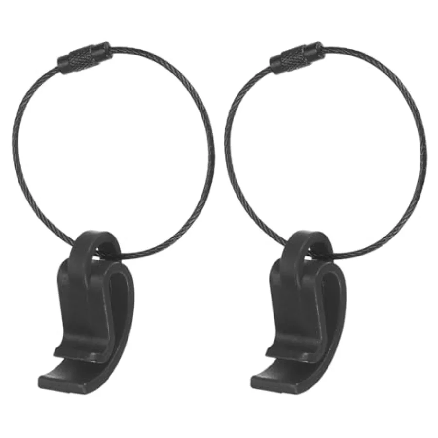 Flying Disc Clip with Wire Cable, 2 Pack Sport Disk Hanger Hook Holder for Carrying Organizing
Flying Disc Clip with Wire Cable, 2 Pack Sport Disk Hanger Hook Holder for Carrying Organizing