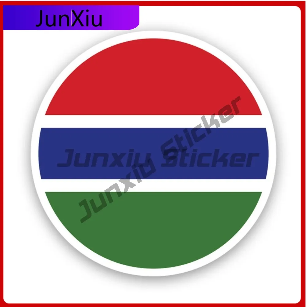 Round Gambian Flag Sun Resistant Waterproof Funny For Helmet Rear Windshield Motorcycle Self Adhesive Easy Apply Accessories
Round Gambian Flag Sun Resistant Waterproof Funny For Helmet Rear Windshield Motorcycle Self Adhesive Easy Apply Accessories