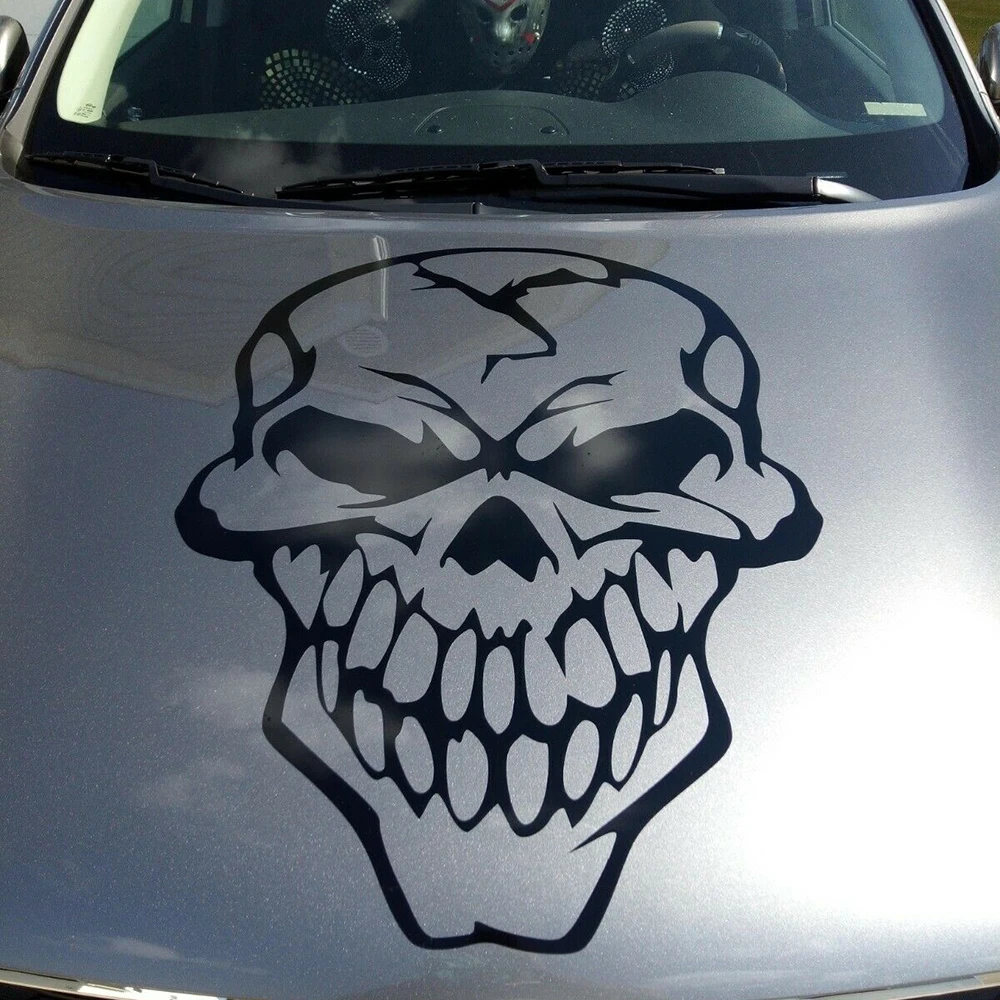 Large Skull Hood Car Sticker Decal V2 Big Bone Gun Truck Car Auto for Jeep Truck Vinyl
Large Skull Hood Car Sticker Decal V2 Big Bone Gun Truck Car Auto for Jeep Truck Vinyl