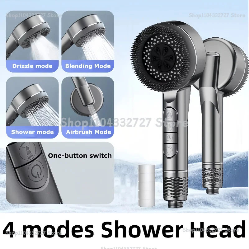 Shower Head Showers for Bathroom Fixtures and Accessories Four Modes Adjustment Shower Faucet Shower Phone Bathroom Accessories
Shower Head Showers for Bathroom Fixtures and Accessories Four Modes Adjustment Shower Faucet Shower Phone Bathroom Accessories