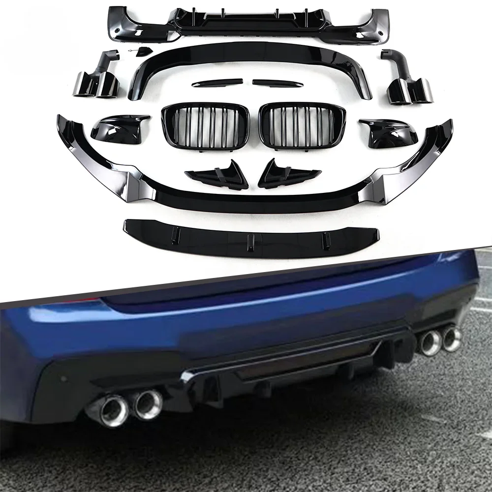 Plastic ABS Splitter Lip Rear Diffuser Body kit Front Bumper Side Skirts Spoiler Car Auto Part For BMW X3 G01 2018-2021
Plastic ABS Splitter Lip Rear Diffuser Body kit Front Bumper Side Skirts Spoiler Car Auto Part For BMW X3 G01 2018-2021