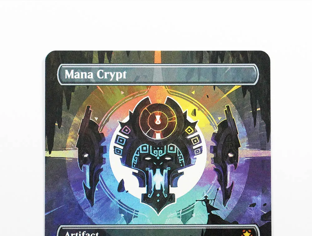 Holo/Foil Mana Crypt TCG Magical Cards Game Black Top Quality Proxy Playing Cards Board Game Trading Cards Proxy
Holo/Foil Mana Crypt TCG Magical Cards Game Black Top Quality Proxy Playing Cards Board Game Trading Cards Proxy