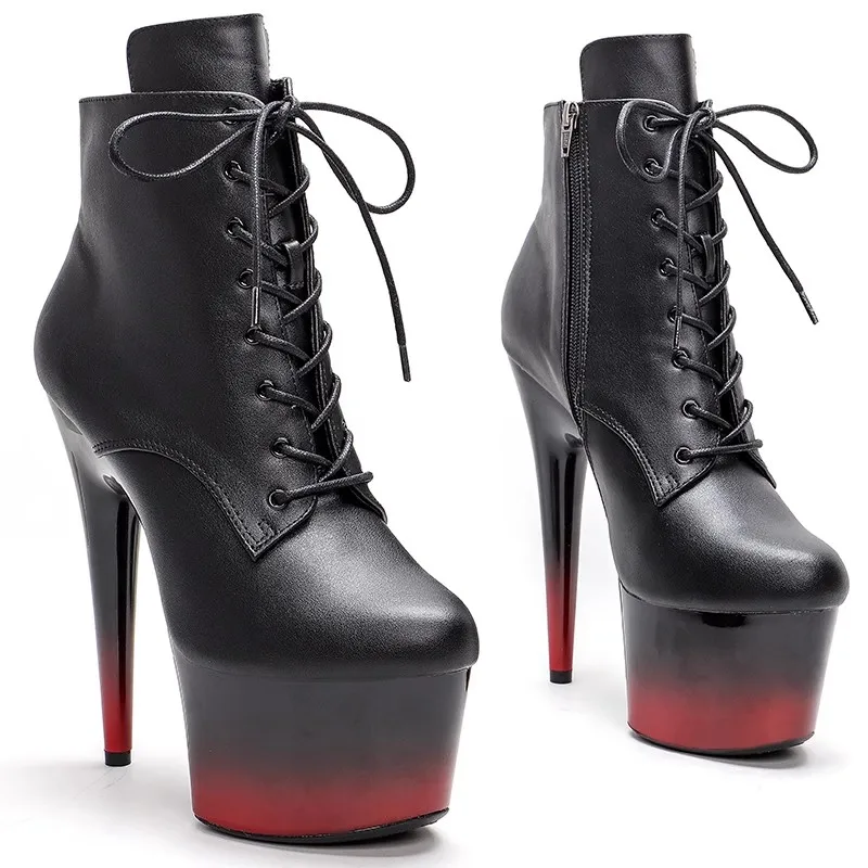 LAIJIANJINXIA New PU Upper 17CM/7Inches Women's Platform Party High Heels Modern Boots Pole Dance shoes 011
LAIJIANJINXIA New PU Upper 17CM/7Inches Women's Platform Party High Heels Modern Boots Pole Dance shoes 011