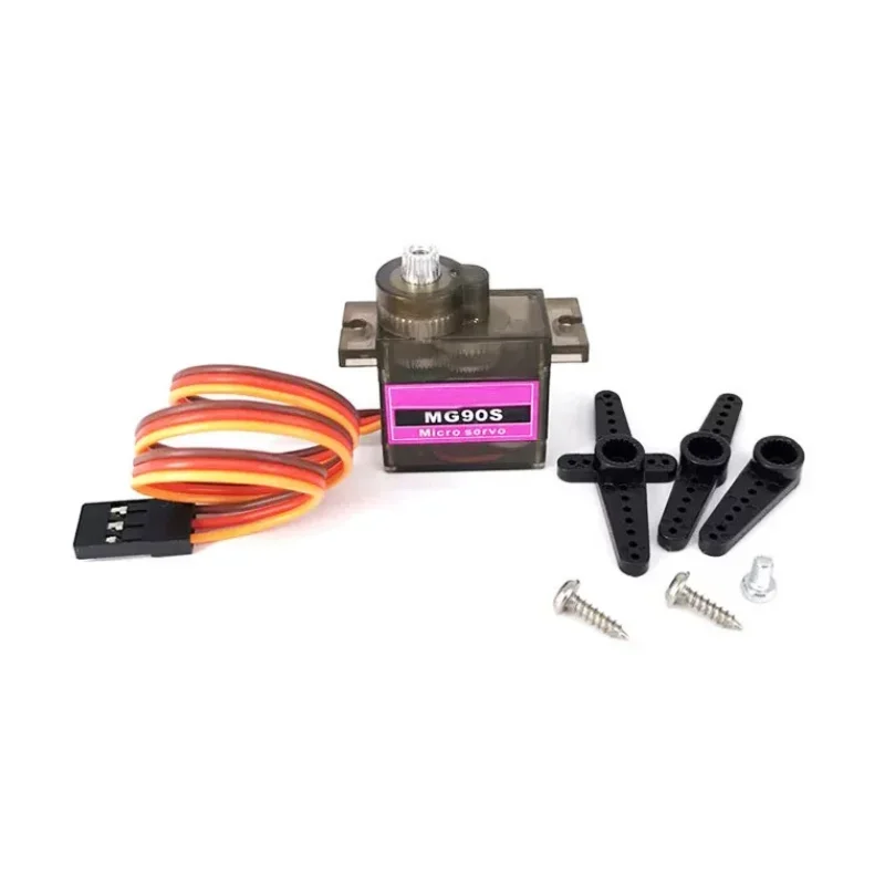 1/2/4PCS MG90S Servo Metal Gear Digital Analog Servo Motor For RC Model Plane Helicopter Boat Car Robot DIY Parts
1/2/4PCS MG90S Servo Metal Gear Digital Analog Servo Motor For RC Model Plane Helicopter Boat Car Robot DIY Parts