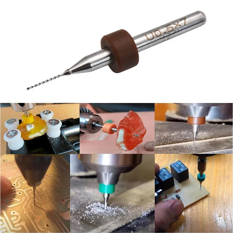 Carbide Micro Drill Bits 05 09mm 50Pcs Set 1 8 Shank PCB Circuit Board CNC Engraving Drilling Tools
Carbide Micro Drill Bits 05 09mm 50Pcs Set 1 8 Shank PCB Circuit Board CNC Engraving Drilling Tools