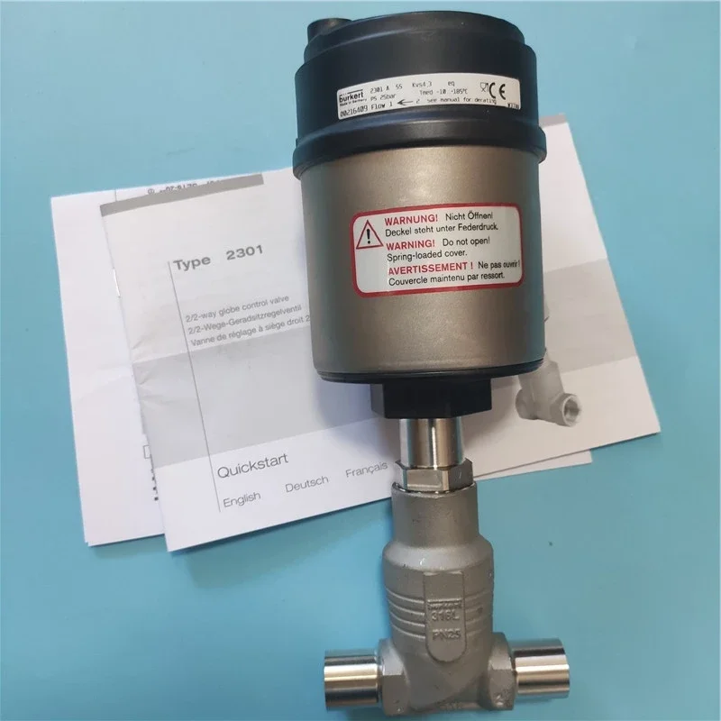 2025.4 Burkert2301 Пропорциональный регулирующий клапан Двунаправленный клапан Baode Модель из нержавеющей стали.
2025.4 Burkert2301 Пропорциональный регулирующий клапан Двунаправленный клапан Baode Модель из нержавеющей стали.