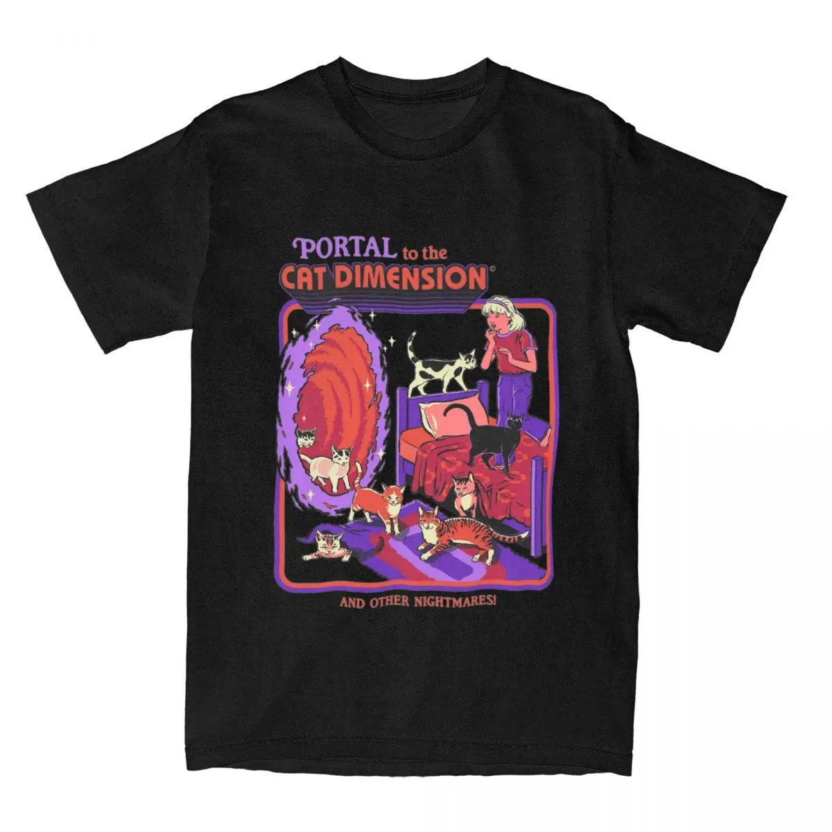 Cat Dimension T Shirts Fashion Streetwear Daily Vintage Men Women Short Sleeve Cotton Amusing Stylish Cute Harajuku Unisex Tops
Cat Dimension T Shirts Fashion Streetwear Daily Vintage Men Women Short Sleeve Cotton Amusing Stylish Cute Harajuku Unisex Tops