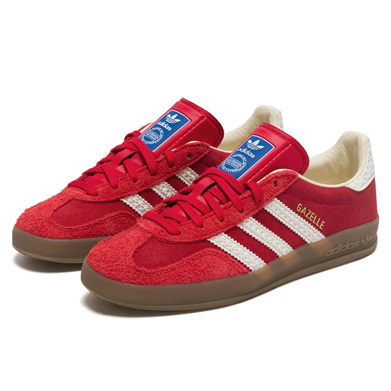 Мужская и женская обувь Adidas Trefoil Gazelle, спортивная повседневная обувь для занятий спортом в помещении, модные легкие кроссовки в стиле ретро If1808
Мужская и женская обувь Adidas Trefoil Gazelle, спортивная повседневная обувь для занятий спортом в помещении, модные легкие кроссовки в стиле ретро If1808