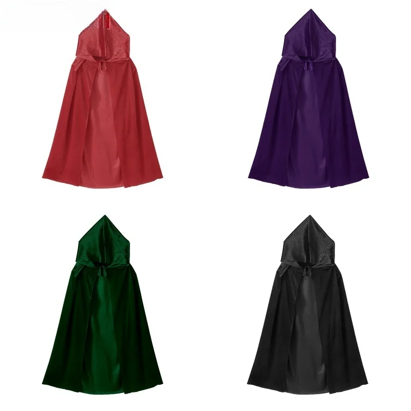 Halloween Role-play Cosplay Hooded Cloak Unisex Children's Stage Performance Party Thin Cloak Traditional Ethnic Women's Wear
Halloween Role-play Cosplay Hooded Cloak Unisex Children's Stage Performance Party Thin Cloak Traditional Ethnic Women's Wear