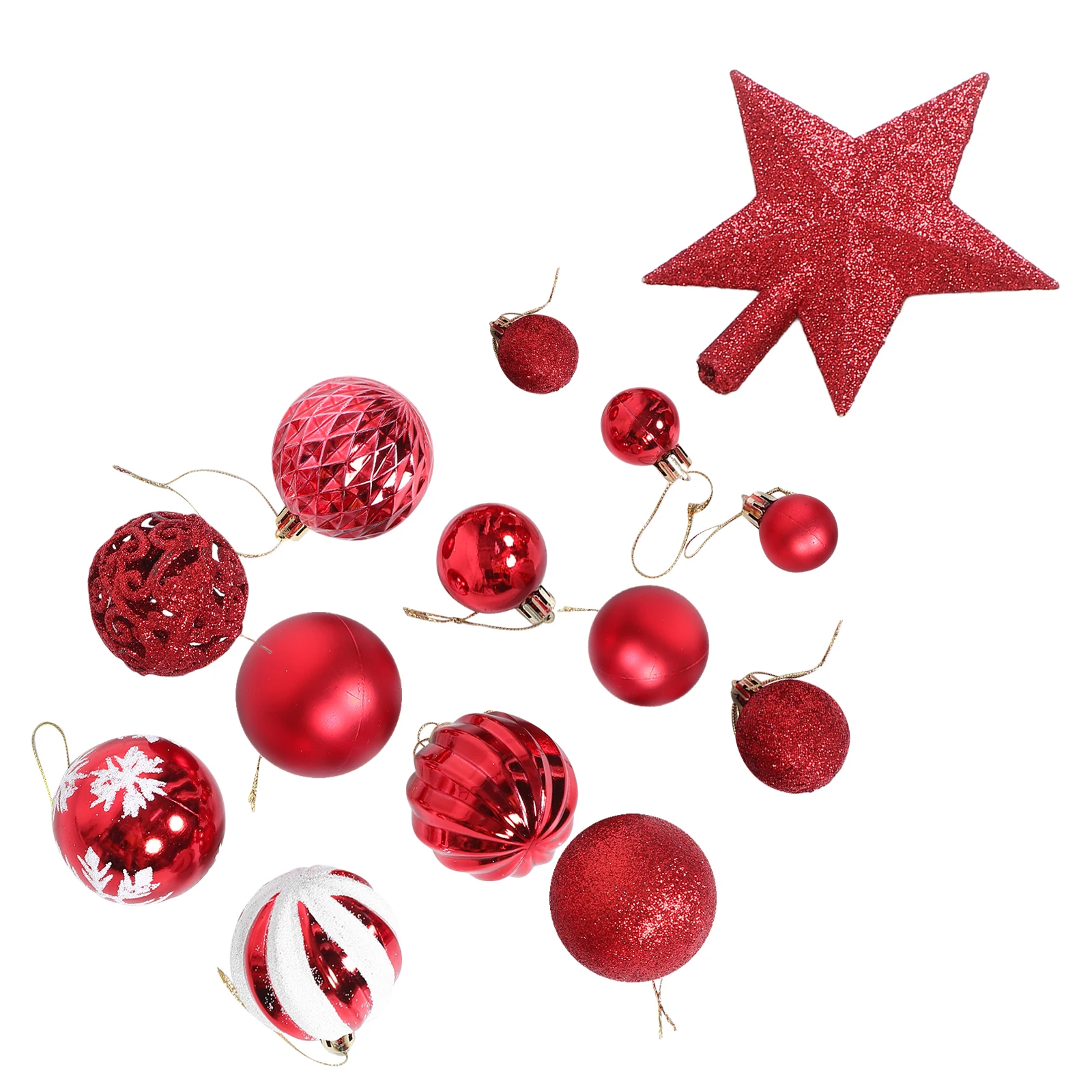 101 Pcs Christmas Ball Ornaments Red Blue Outdoor Xmas Tree Balls Pendant DIY Party Gift Box Set Festive Decor
101 Pcs Christmas Ball Ornaments Red Blue Outdoor Xmas Tree Balls Pendant DIY Party Gift Box Set Festive Decor
