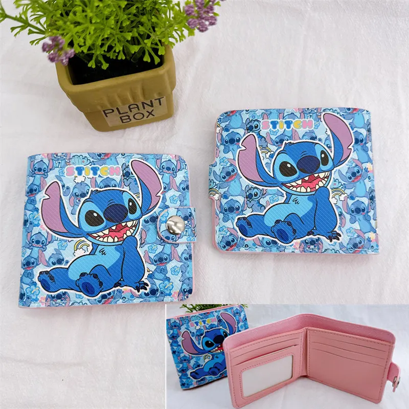 Disney sticker PU short wallet with buttons sticker wallet student half-off wallet
Disney sticker PU short wallet with buttons sticker wallet student half-off wallet