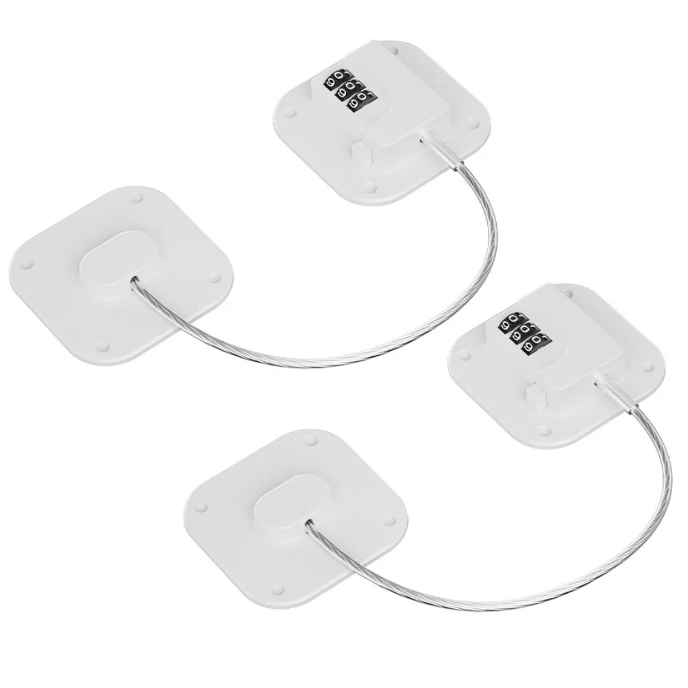 2Pcs 3-digit Baby Safety Password Lock Anti-Pinch Hand No Punching Cabinet Fridge Door Lock with Adhesive Strong Fix
2Pcs 3-digit Baby Safety Password Lock Anti-Pinch Hand No Punching Cabinet Fridge Door Lock with Adhesive Strong Fix