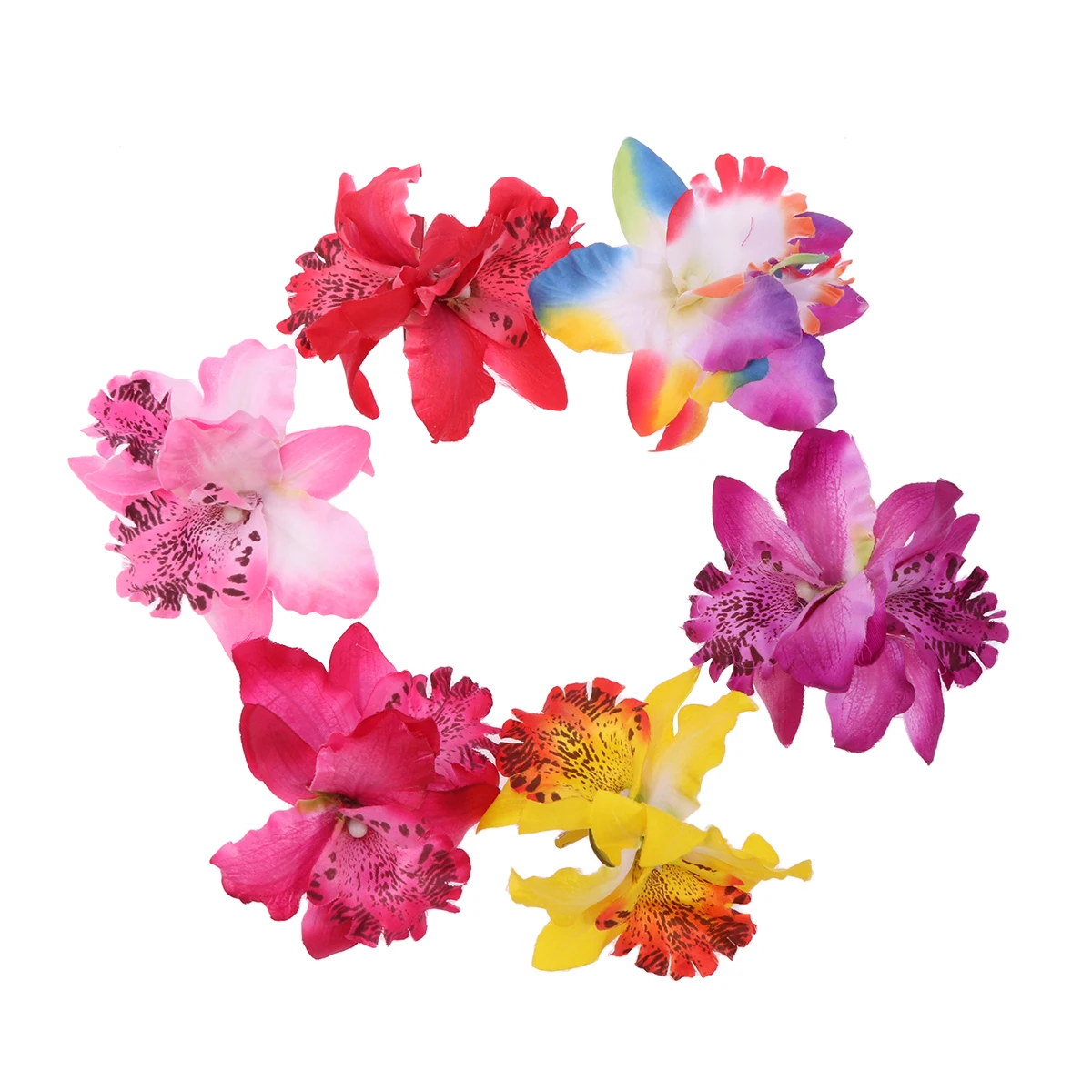 6 Pcs Hair Clips Fabric Orchid Soft Vivid Beautiful Wedding Hawaiian Vacation Accessories Hairpins
6 Pcs Hair Clips Fabric Orchid Soft Vivid Beautiful Wedding Hawaiian Vacation Accessories Hairpins