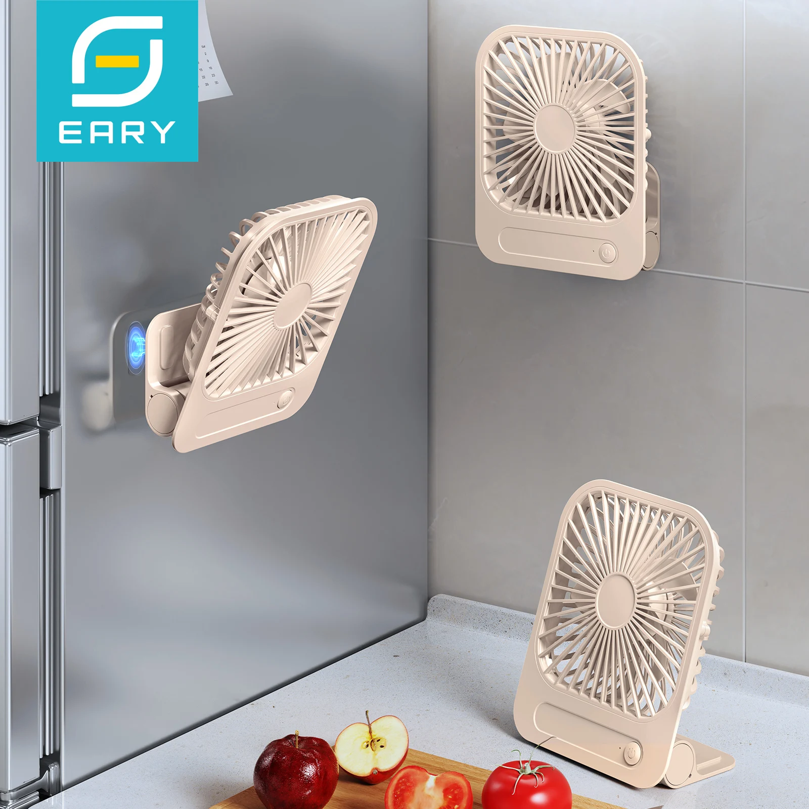 Eary Magnetic Fan 180° Adjustable 4 Speed Wind Powerful Airflow Air Cooling Fan Ultra-thin Usb Personal Fan Fit For Kitchen Gym
Eary Magnetic Fan 180° Adjustable 4 Speed Wind Powerful Airflow Air Cooling Fan Ultra-thin Usb Personal Fan Fit For Kitchen Gym