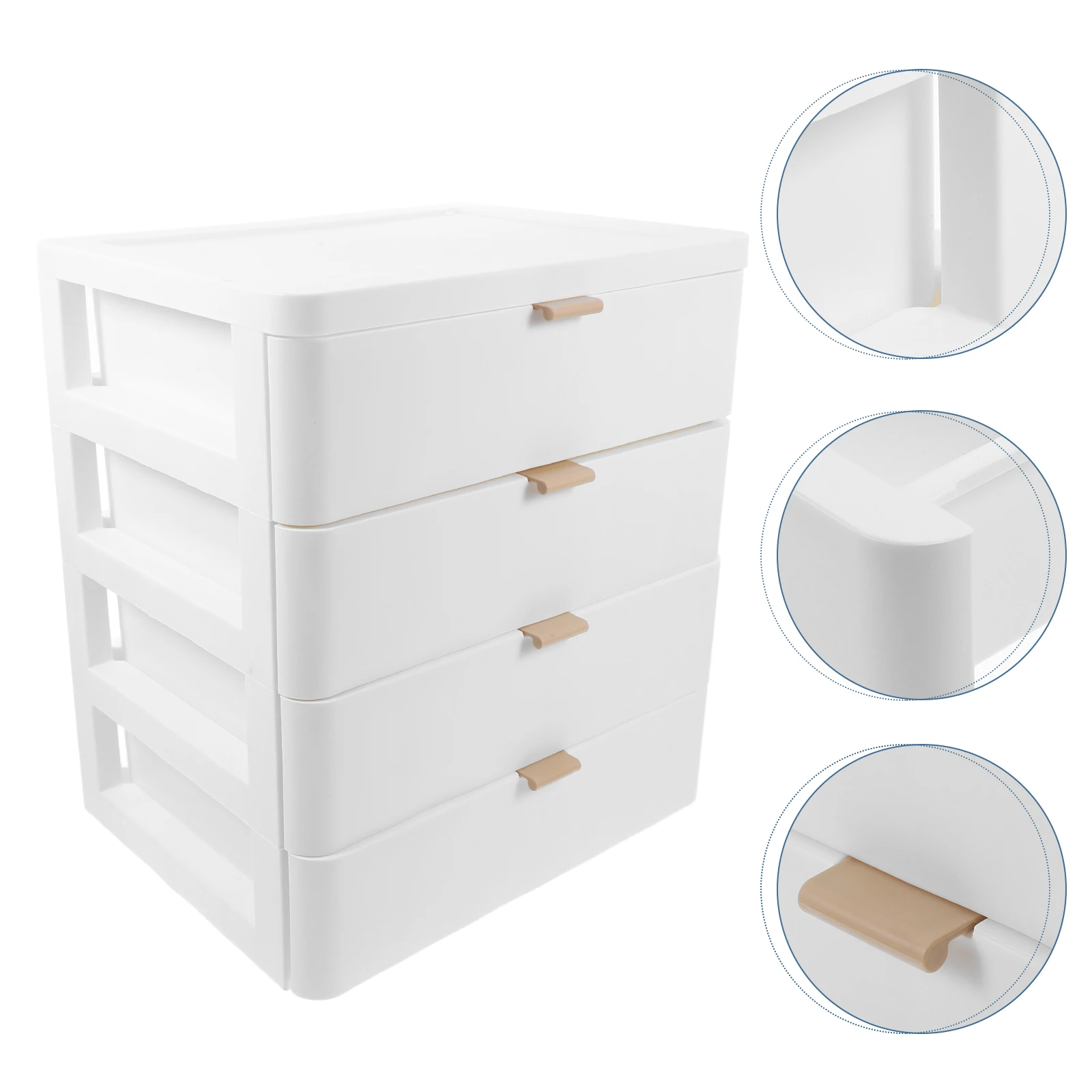 Multi-Layer Drawer Type Cosmetics Storage Box White Pp Plastic Household Makeup Organizer Desktop Sundries Holder Multi-Purpose
Multi-Layer Drawer Type Cosmetics Storage Box White Pp Plastic Household Makeup Organizer Desktop Sundries Holder Multi-Purpose