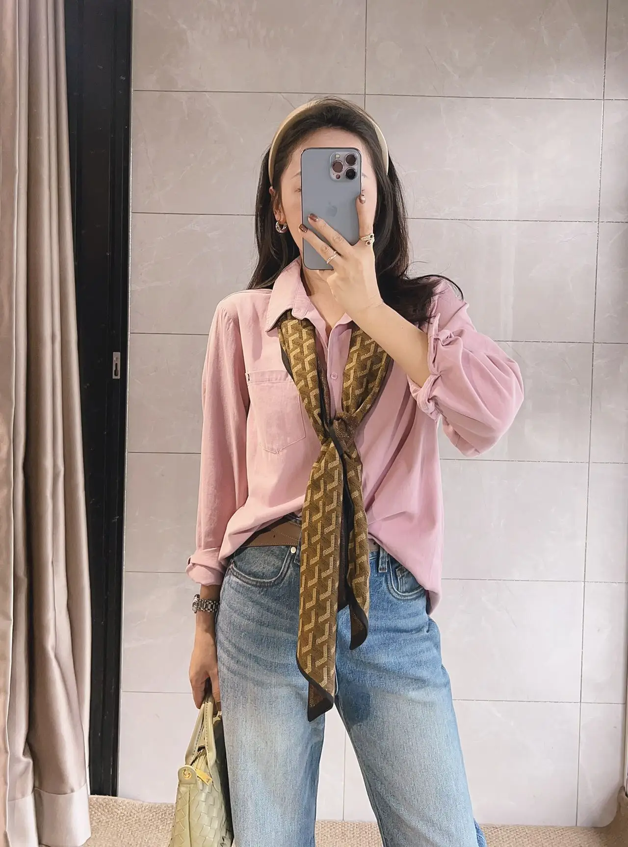 Romantic Spring Edition Thin Soft Pink Embroidered Slimming Denim Shirt by Little Princess Barbara Family French Style Straig...
Romantic Spring Edition Thin Soft Pink Embroidered Slimming Denim Shirt by Little Princess Barbara Family French Style Straig...