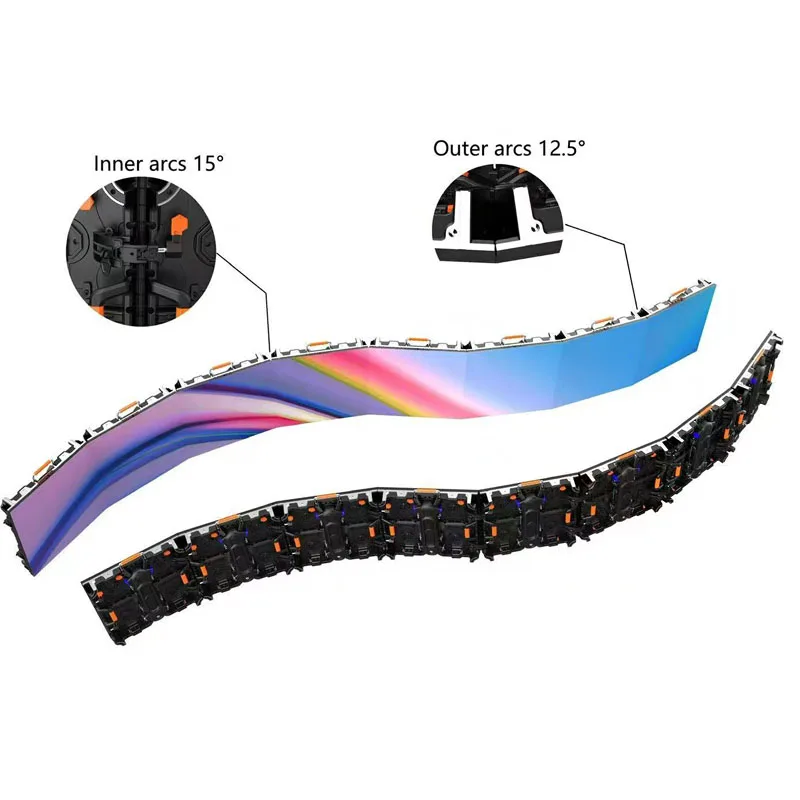 Customized High-quality Curved Indoor Outdoor LED Display Screen 3-Year Warranty 5000cd Brightness for Shopping Mall Advertising
Customized High-quality Curved Indoor Outdoor LED Display Screen 3-Year Warranty 5000cd Brightness for Shopping Mall Advertising