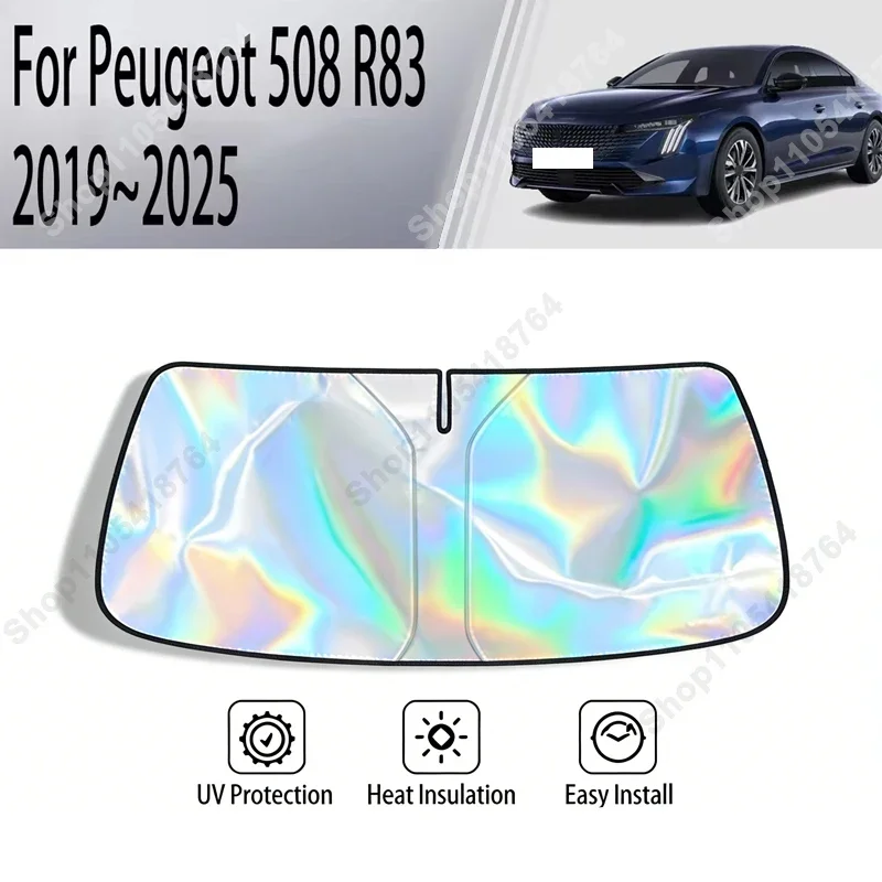 For Peugeot 508 R83 2019-2025 Sunshade Cover Car Windshield SunShades Sun UV Protector Cover Car Front Windscreen Cover
For Peugeot 508 R83 2019-2025 Sunshade Cover Car Windshield SunShades Sun UV Protector Cover Car Front Windscreen Cover
