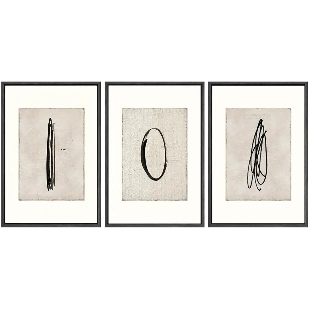 Framed Canvas Print Wall Art Set Mid- Modern Paint Strokes Abstract Shapes Illustrations Modern Art Decorative Multicolor For
Framed Canvas Print Wall Art Set Mid- Modern Paint Strokes Abstract Shapes Illustrations Modern Art Decorative Multicolor For