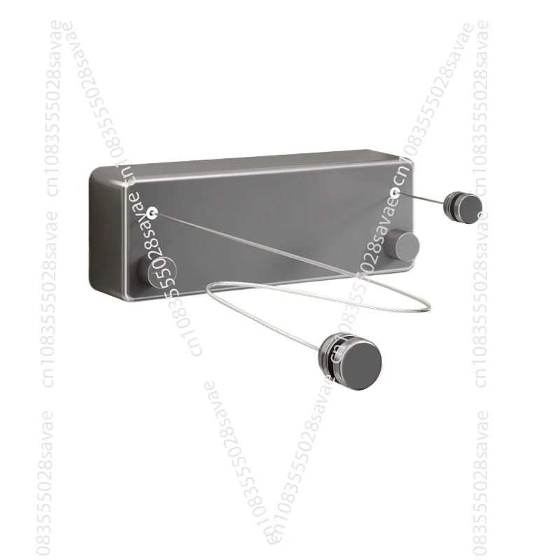 4.8-meter Clothes Drying Double Rope Invisible Telescopic Clothesline Non-perforated Toilet Drying Rack
4.8-meter Clothes Drying Double Rope Invisible Telescopic Clothesline Non-perforated Toilet Drying Rack