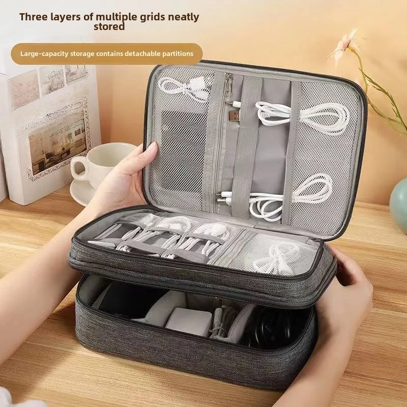 Bag Organizer Multifunctional Portable USB Data Line Charger Storage Bag Travel Cable Organizer Waterproof Cable Storage Bag
Bag Organizer Multifunctional Portable USB Data Line Charger Storage Bag Travel Cable Organizer Waterproof Cable Storage Bag