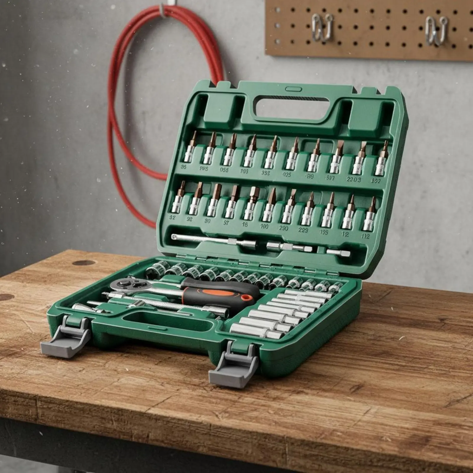 Auto Repair Tool Set Chrome Vanadium Mechanic Tool Set Hardware Tools Portable Case Easy to Organize for Mechanics
Auto Repair Tool Set Chrome Vanadium Mechanic Tool Set Hardware Tools Portable Case Easy to Organize for Mechanics