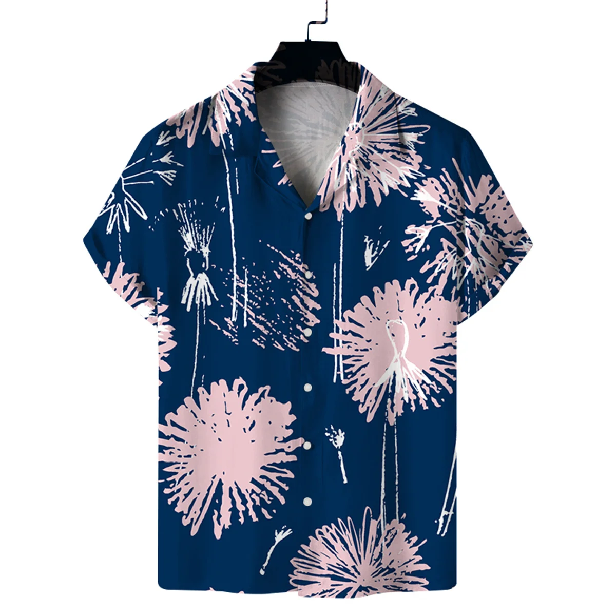 Men's summer new short-sleeved casual Hawaiian shirt men's Cuban collar printed beach shirt
Men's summer new short-sleeved casual Hawaiian shirt men's Cuban collar printed beach shirt