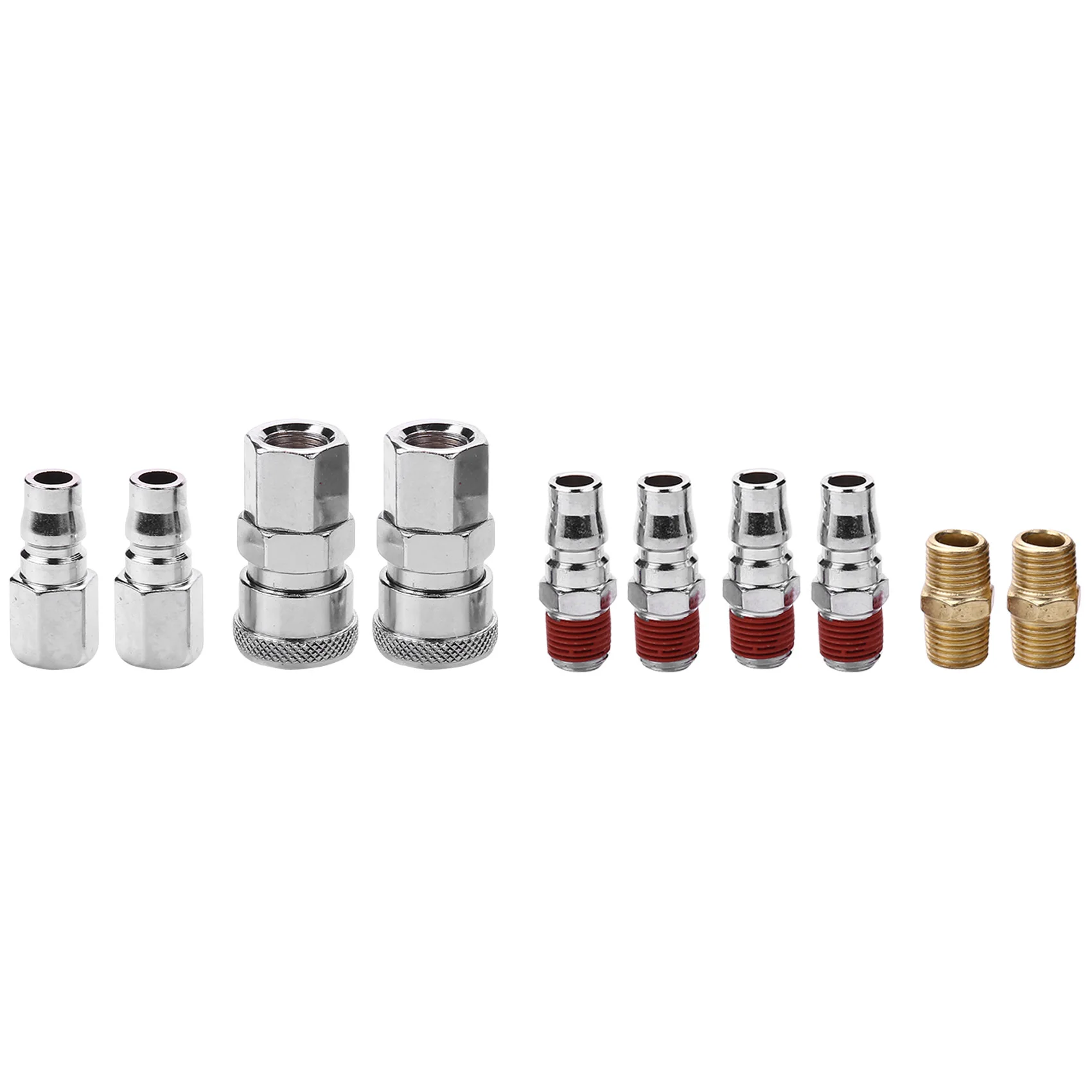 10Pcs 1/4 inch BSP Air Line Hose Compressor Fitting Connector Coupler Quick Release Pneumatic Parts for Air Tools Hardware
10Pcs 1/4 inch BSP Air Line Hose Compressor Fitting Connector Coupler Quick Release Pneumatic Parts for Air Tools Hardware