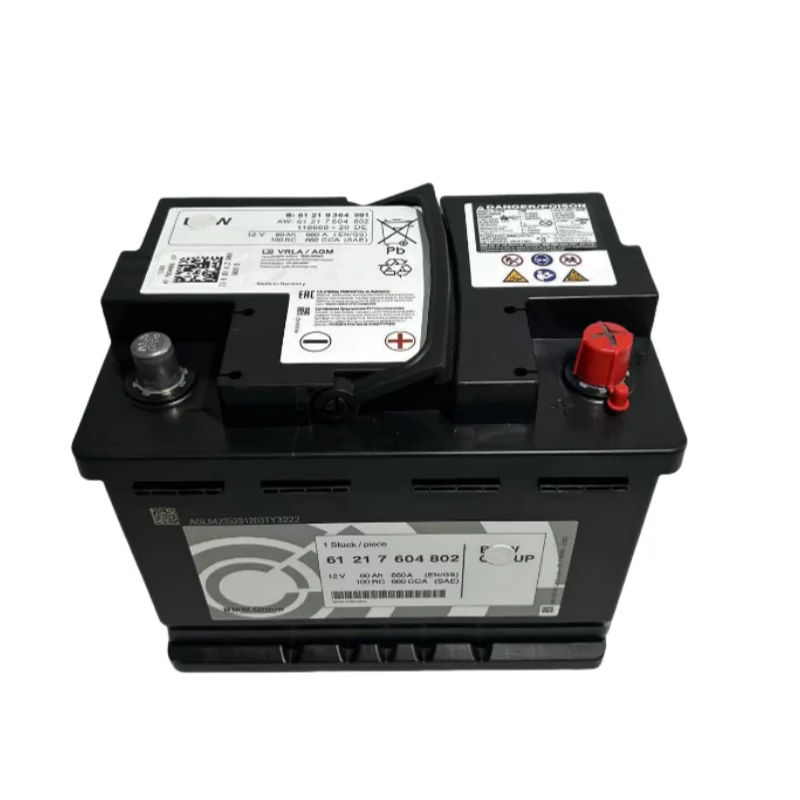 Для BMW 5 серии 6 серии 7 серии 8 X5 X7 Rolls Royce CULLINAN PHANTOM 61217604802 Аккумулятор AGM 12В 60Ач
Для BMW 5 серии 6 серии 7 серии 8 X5 X7 Rolls Royce CULLINAN PHANTOM 61217604802 Аккумулятор AGM 12В 60Ач
