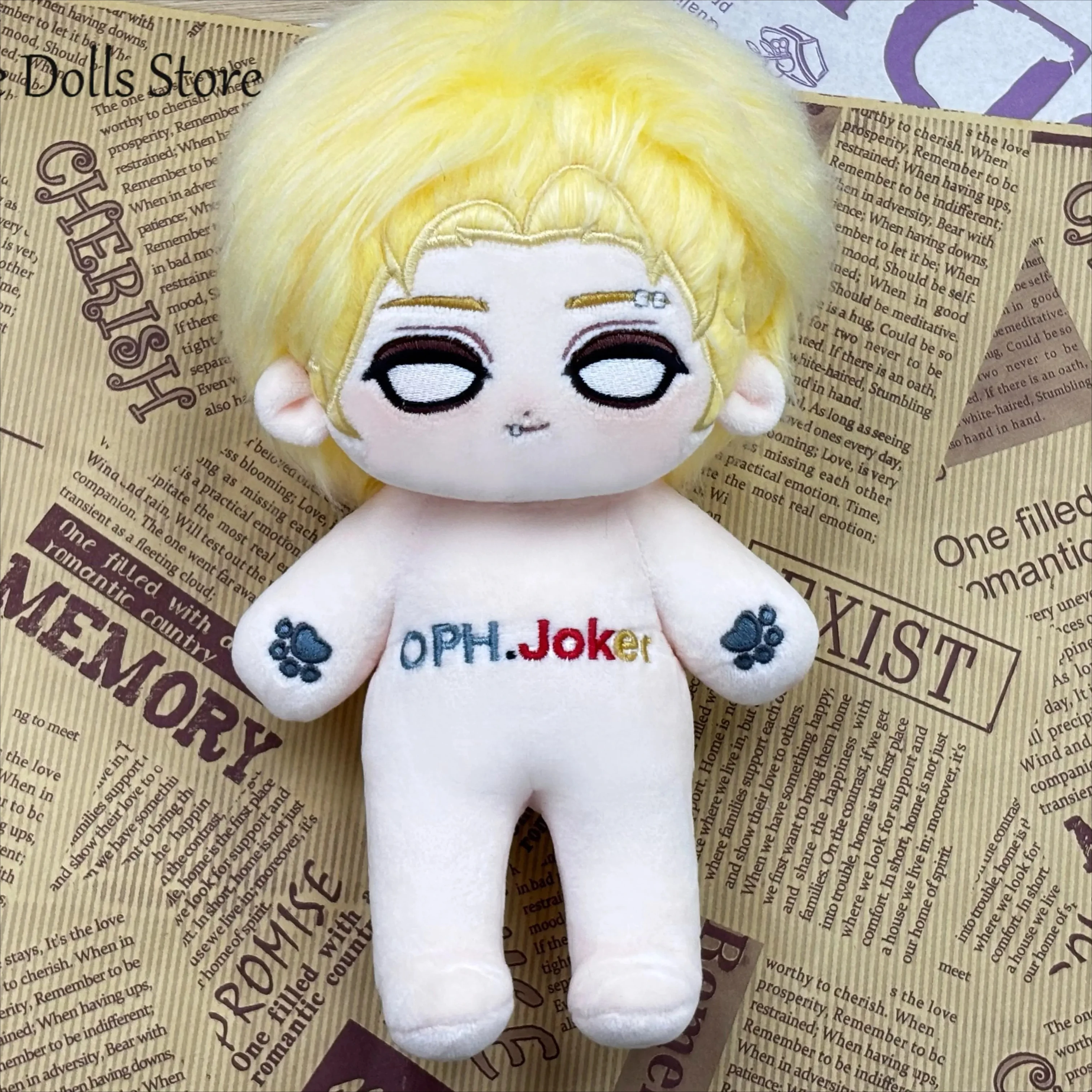 20cm Weeping Clown Identity Ⅴ Game Plush Doll Body Dress Up Clothes Plushies Stuffed Toys Anime Figures Birthday Gift 
20cm Weeping Clown Identity Ⅴ Game Plush Doll Body Dress Up Clothes Plushies Stuffed Toys Anime Figures Birthday Gift