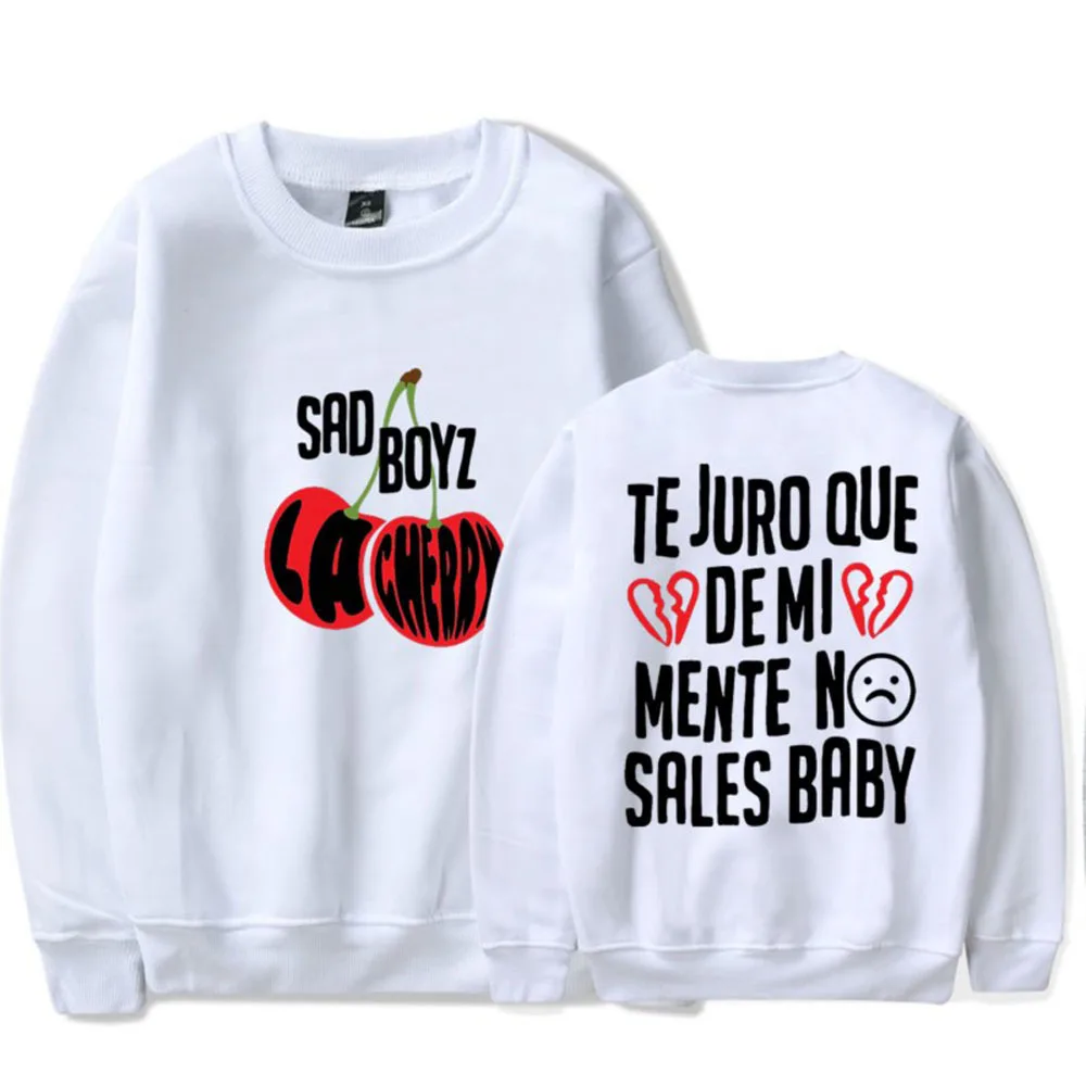 Модная толстовка Junior H LA CHERRY для женщин/мужчин, унисекс, повседневная уличная одежда с длинными рукавами и круглым вырезом
Модная толстовка Junior H LA CHERRY для женщин/мужчин, унисекс, повседневная уличная одежда с длинными рукавами и круглым вырезом