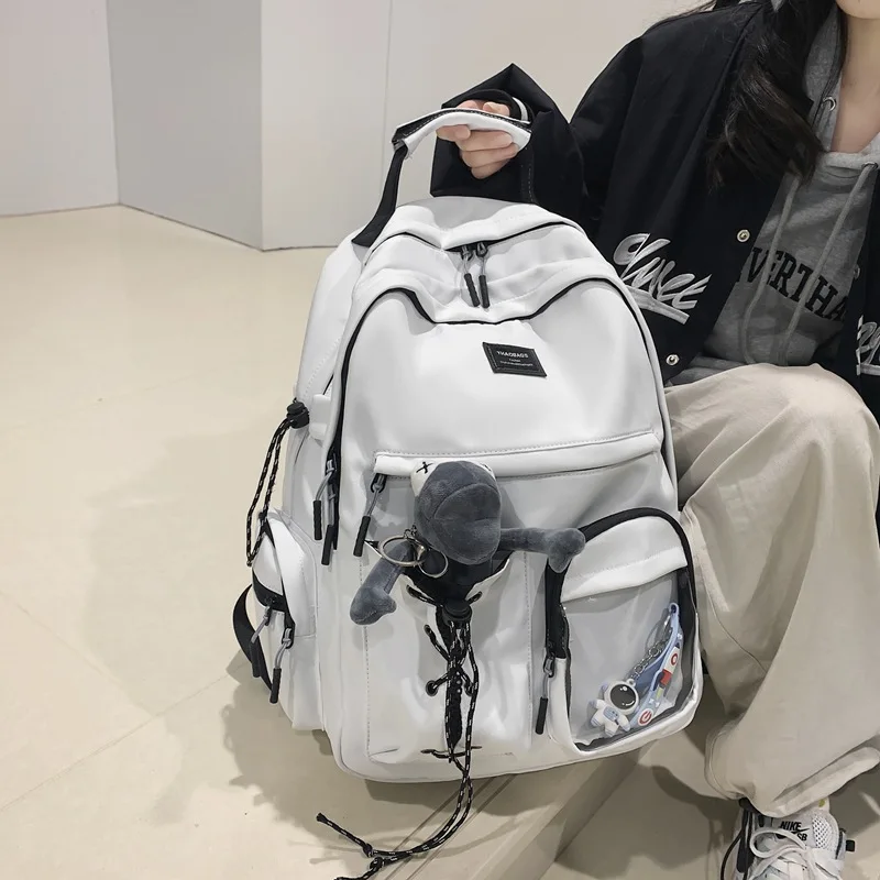 Waterproof Nylon School Backpack Women's Backpacks for Teenagers Girls Large Capacity Fashion Women Bag Schoolbag Mochila
Waterproof Nylon School Backpack Women's Backpacks for Teenagers Girls Large Capacity Fashion Women Bag Schoolbag Mochila
