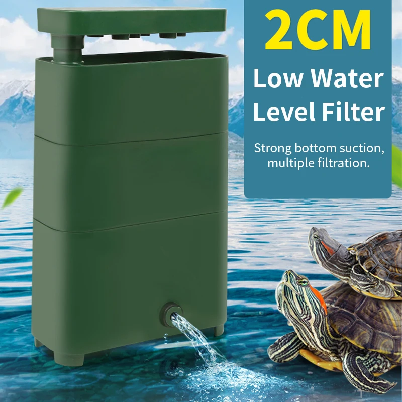 3-In-1 Aquarium Fish Turtle Tank Filter Low Water Level Suction Pump Waterfall Circulating Pump Fish Turtle Tank Bio Filtration
3-In-1 Aquarium Fish Turtle Tank Filter Low Water Level Suction Pump Waterfall Circulating Pump Fish Turtle Tank Bio Filtration