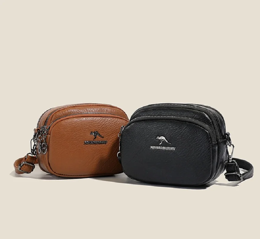 2026 New Fashion Soft Leather High Capacity Purse Women's Multi-zip Shoulder Bags Wallet Crossbody Bag Phone Card Makeup Bag
2026 New Fashion Soft Leather High Capacity Purse Women's Multi-zip Shoulder Bags Wallet Crossbody Bag Phone Card Makeup Bag