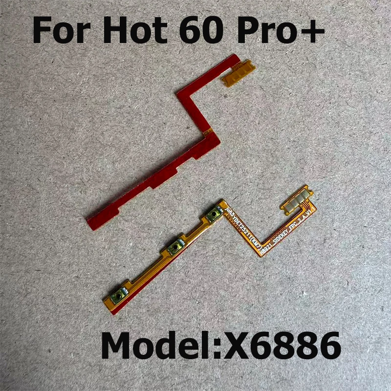 For Infinix Hot 60 Pro Plus Pro+ Power Volume Buttons Flex Cable Power On Off Volume Button Key Flex Cable Replacement X6886
For Infinix Hot 60 Pro Plus Pro+ Power Volume Buttons Flex Cable Power On Off Volume Button Key Flex Cable Replacement X6886