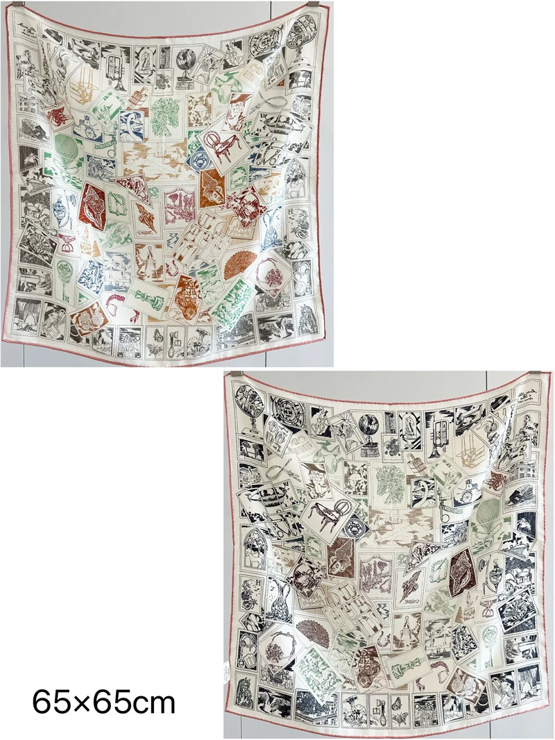 Double Face Print Scarf Luxury Winter Shawls Silk Wool Scarfs Square Warm Bandanas Small Pashmina 65CM Lover Gifts
Double Face Print Scarf Luxury Winter Shawls Silk Wool Scarfs Square Warm Bandanas Small Pashmina 65CM Lover Gifts