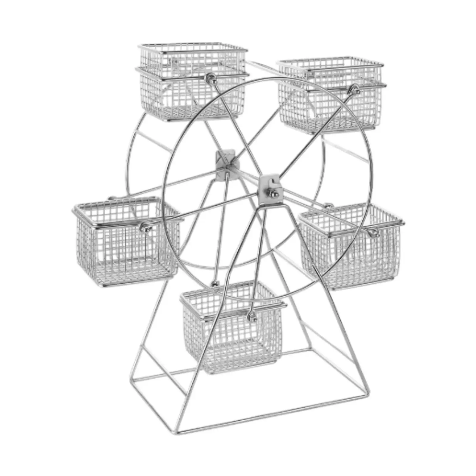 Ferris Wheel Rotating Snacks Serving Tray Serving Tray French Fries with 5 Baskets Fruit Bowl Serving Dishes Snack Serving Stand
Ferris Wheel Rotating Snacks Serving Tray Serving Tray French Fries with 5 Baskets Fruit Bowl Serving Dishes Snack Serving Stand
