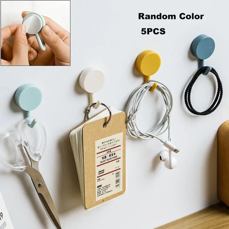 5Pcs Strong Adhesive Wall Hooks Multifunctional Plastics Towel Coat Hat Hook for Bathroom Kitchen Wall,Door,Closet Hanging
5Pcs Strong Adhesive Wall Hooks Multifunctional Plastics Towel Coat Hat Hook for Bathroom Kitchen Wall,Door,Closet Hanging