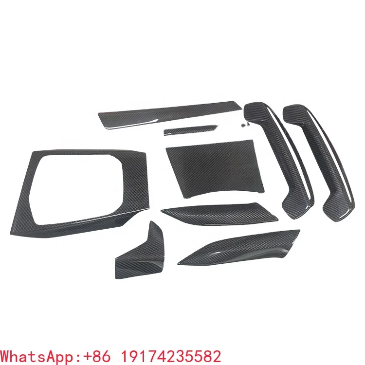 Real Dry Carbon Interior Accessories Dash Cover Center Console Panel Trims for BMW 3 Series G20 330i G22 430i 2020up
Real Dry Carbon Interior Accessories Dash Cover Center Console Panel Trims for BMW 3 Series G20 330i G22 430i 2020up