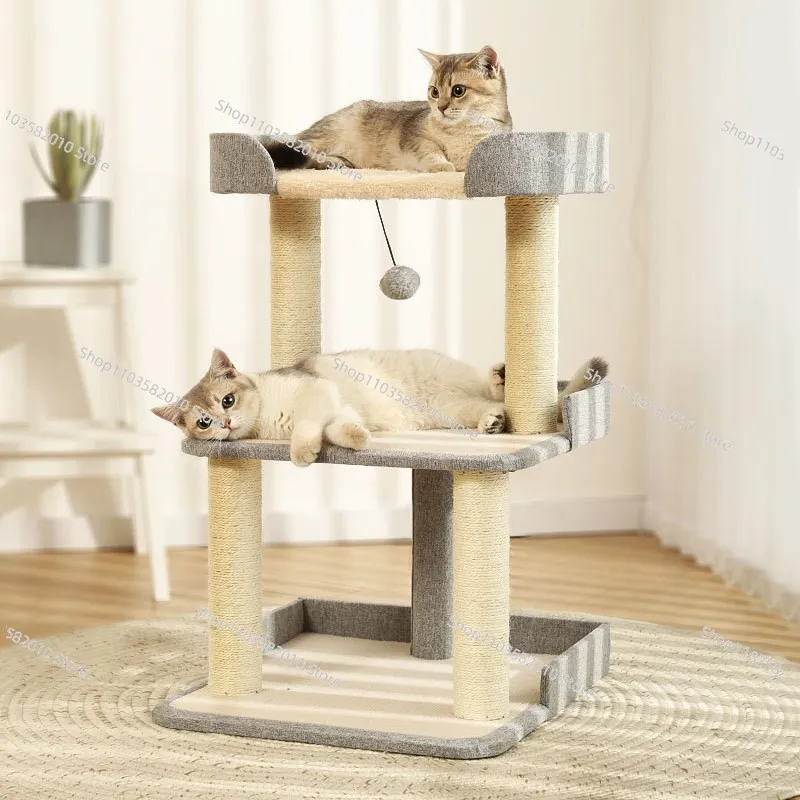 Small cat special cat climbing frame cat litter integrated frame does not take up space household toy jumping platform
Small cat special cat climbing frame cat litter integrated frame does not take up space household toy jumping platform