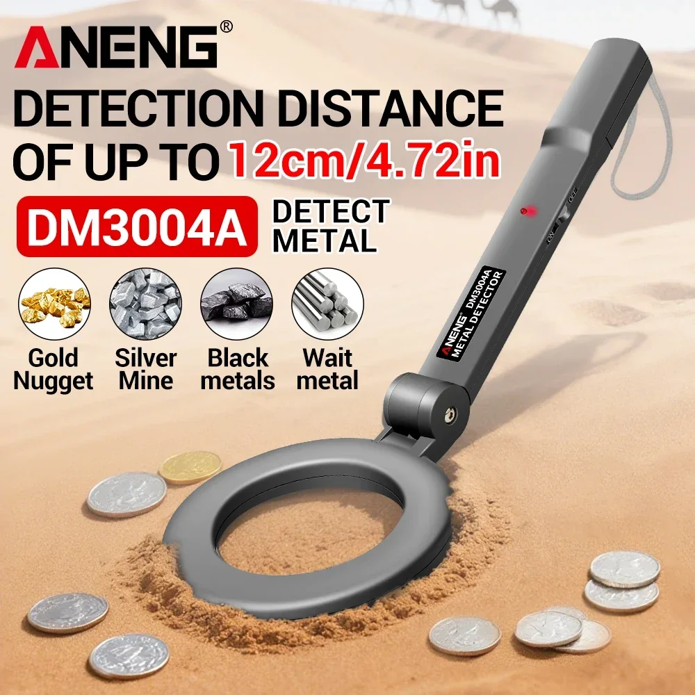 ANENG Metal Detector Hand-held Economical Portable High Sensitivity Intelligently Adjust Objects Distance Finder Tool DM3004A
ANENG Metal Detector Hand-held Economical Portable High Sensitivity Intelligently Adjust Objects Distance Finder Tool DM3004A
