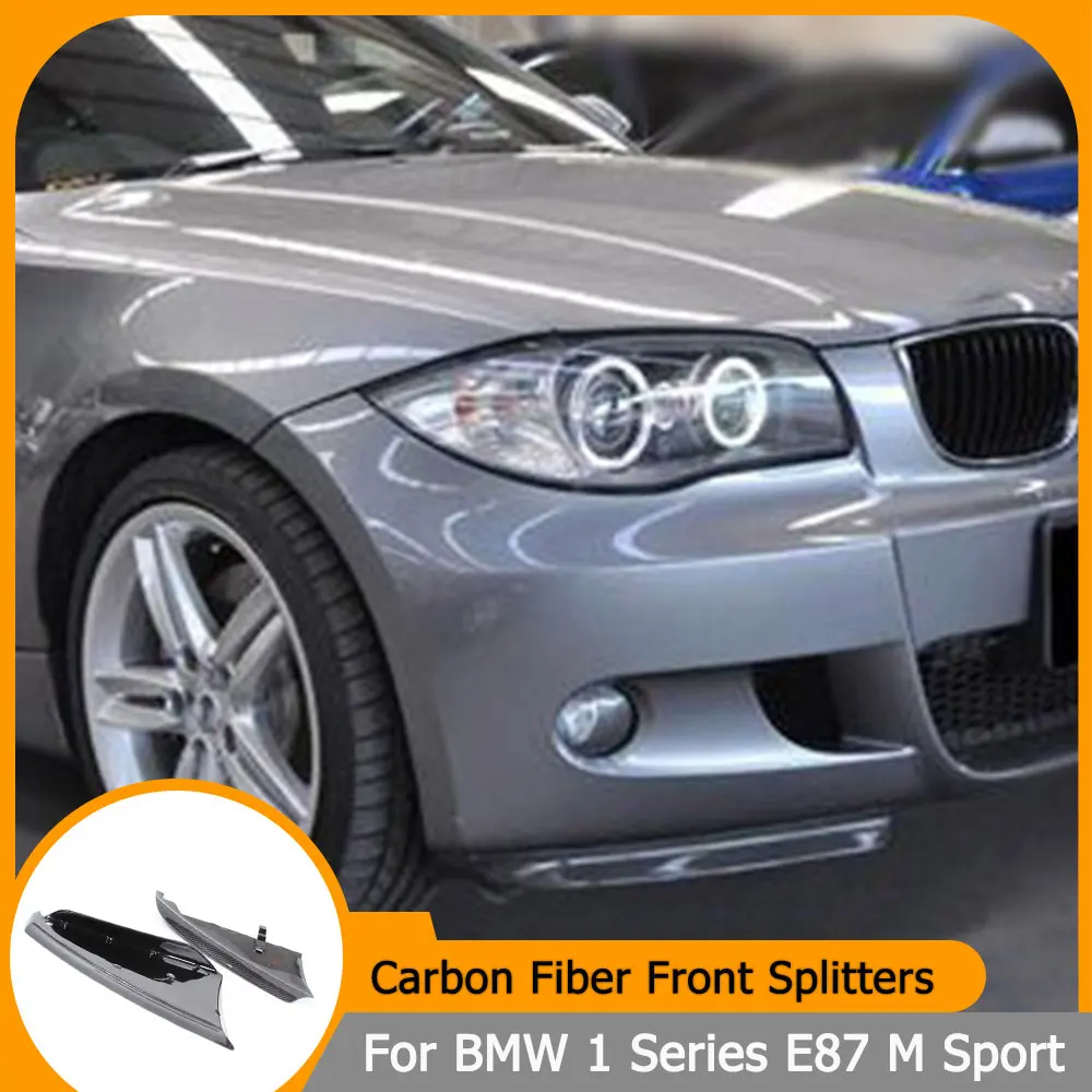 Real Carbon Fiber Front Bumper Splitters Aprons Flaps Cupwings Spoiler For BMW 1 Series E87 M Sport 2007-2011 Front Splitters
Real Carbon Fiber Front Bumper Splitters Aprons Flaps Cupwings Spoiler For BMW 1 Series E87 M Sport 2007-2011 Front Splitters