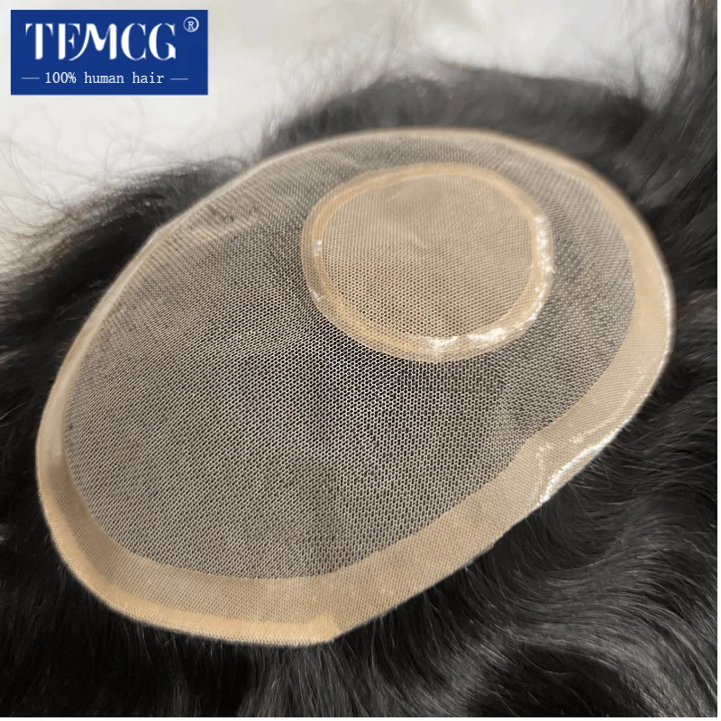 Silk Base With Breathable Lace Male Hair Prosthesis Hand Tied Male Wig 100% Human Hair Toupee Men Durable Exhuast System Unit
Silk Base With Breathable Lace Male Hair Prosthesis Hand Tied Male Wig 100% Human Hair Toupee Men Durable Exhuast System Unit