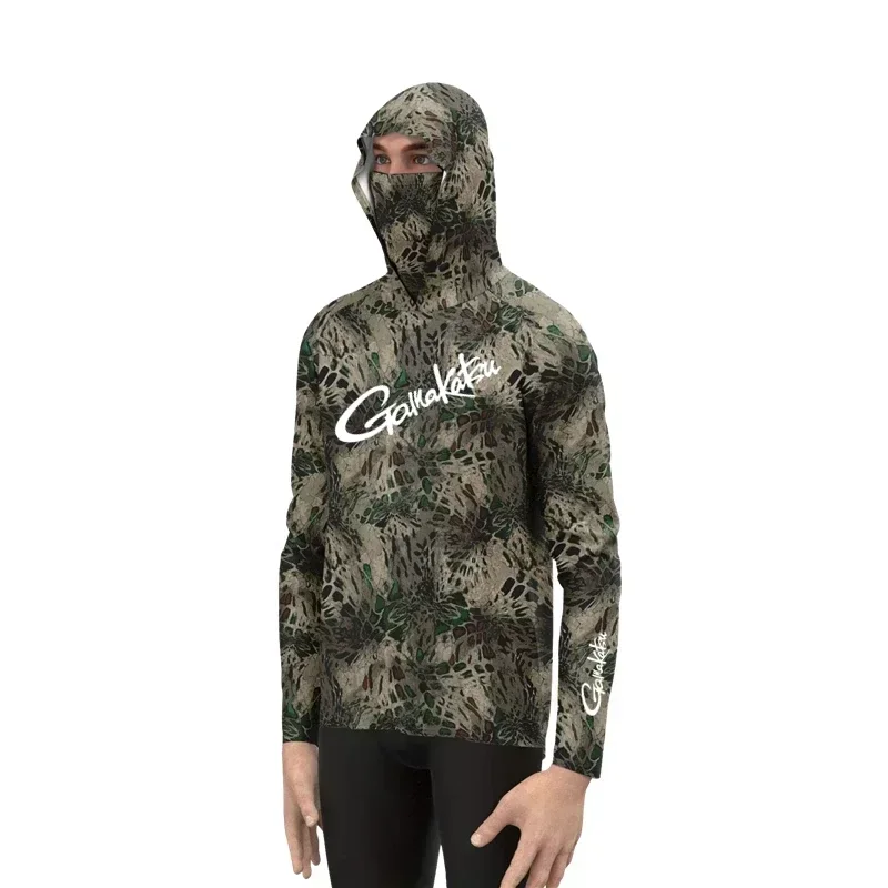New Men Fishing Clothing Summer Outdoor Thin Ice Silk Quick Drying Hoodie Long sleeved Magic Mask Fishing Shirt
New Men Fishing Clothing Summer Outdoor Thin Ice Silk Quick Drying Hoodie Long sleeved Magic Mask Fishing Shirt