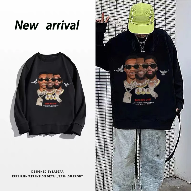 2022 New Printed Man's Sweatshirt Harajuku Sweater Hip Hop Street Casual Clothes Autumn and Winter Fashion Y2K Men Hoodies
2022 New Printed Man's Sweatshirt Harajuku Sweater Hip Hop Street Casual Clothes Autumn and Winter Fashion Y2K Men Hoodies