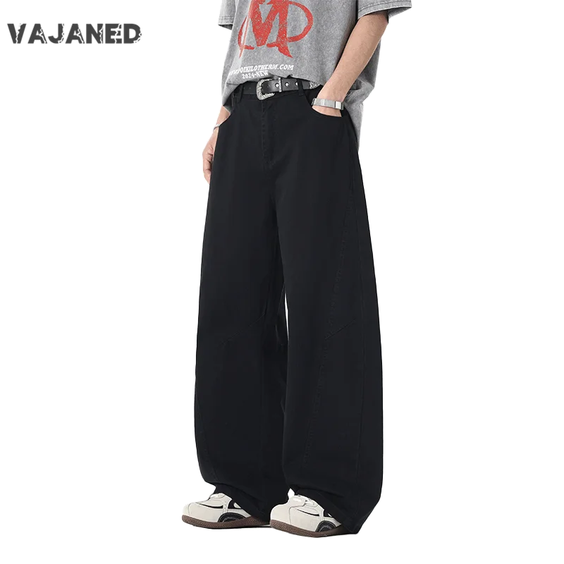 VAJANED Autumn Brand 100% Cotton Elastic Waist Men's Wide Leg Cargo Pants Spliced American Casual Baggy High Street Trousers
VAJANED Autumn Brand 100% Cotton Elastic Waist Men's Wide Leg Cargo Pants Spliced American Casual Baggy High Street Trousers