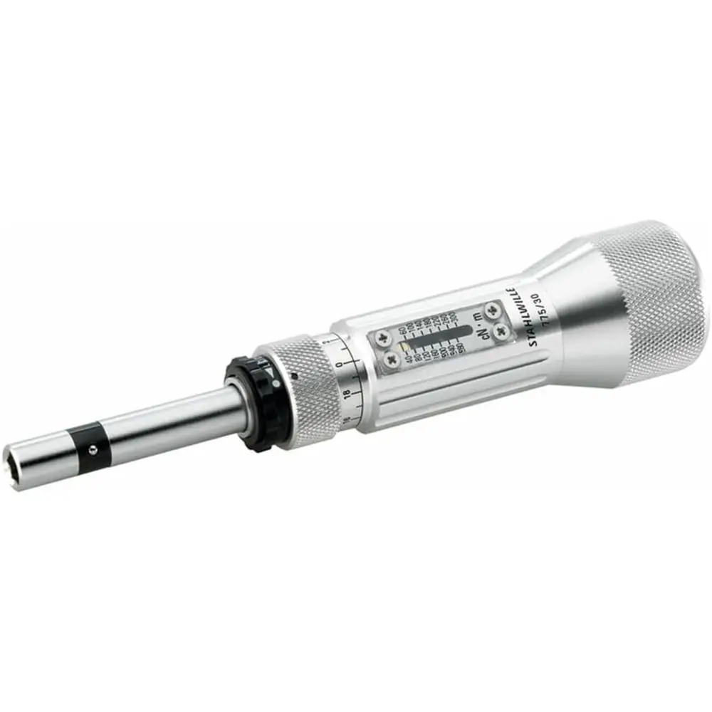 K-Type Torque Screwdriver, 1/4 Hex Drive, Bidirectional, 2-12 in.lb, SAE & Metric
K-Type Torque Screwdriver, 1/4 Hex Drive, Bidirectional, 2-12 in.lb, SAE & Metric