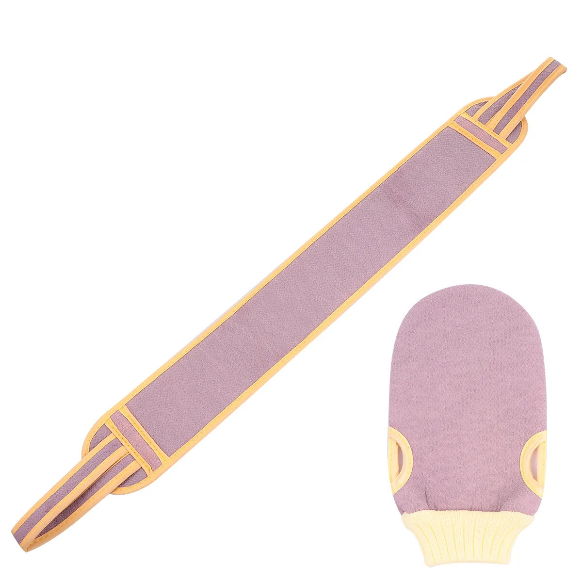 2Pcs Exfoliating Back Scrubber Bath Towel Set Comfortable Texture Efficient Cleaning Radiant Skin Body Cleanser
2Pcs Exfoliating Back Scrubber Bath Towel Set Comfortable Texture Efficient Cleaning Radiant Skin Body Cleanser