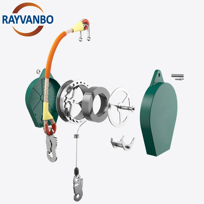 Industrial Grade Self Retracting Lifeline Fall Arrester Surface Mounted Safety Wire Rope Retractable Falling Protector
Industrial Grade Self Retracting Lifeline Fall Arrester Surface Mounted Safety Wire Rope Retractable Falling Protector