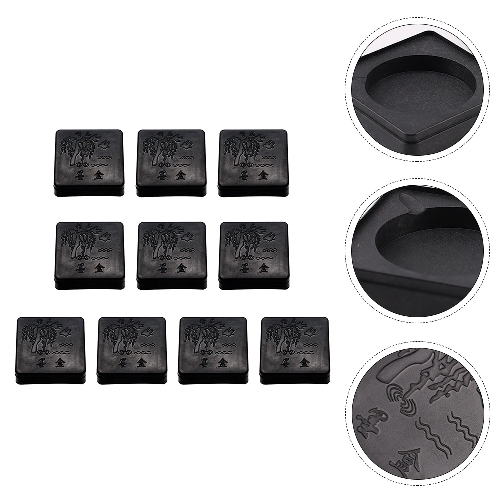 10pcs Square Box Student Ink Container Multi-Function Ink Holder Calligraphy Painting Tool Portable Writing Supply For Students
10pcs Square Box Student Ink Container Multi-Function Ink Holder Calligraphy Painting Tool Portable Writing Supply For Students